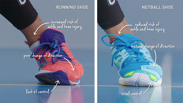 Mizuno Netball Trainers | Make the Swap